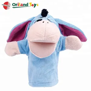 Lembut Stuffed Animal Berbentuk Mewah Mainan Keledai Tangan untuk Anak