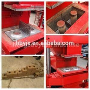 Hby1-15 de suelo de arcilla de máquinas de fabricación de ladrillo / máquinas de bloques de hormigón para casa build - Product Image 3