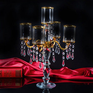 Petit pont Nouvelles idées de produits <span class=keywords><strong>Chandelier</strong></span> en <span class=keywords><strong>cristal</strong></span> de centre de table de mariage de haute qualité pour la <span class=keywords><strong>d</strong></span>écoration intérieure - Product Image 2