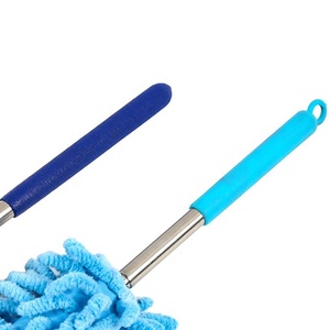 Balai à poussière en <span class=keywords><strong>microfibre</strong></span> extensible Chenille avec manche <span class=keywords><strong>télescopique</strong></span> Brosse de nettoyage <span class=keywords><strong>lavable</strong></span> pour ventilateurs de plafond Stores - Product Image 6