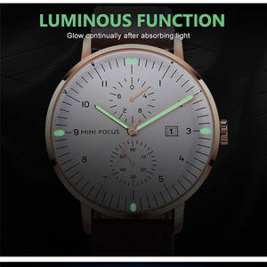 <span class=keywords><strong>Reloj</strong></span> <span class=keywords><strong>MINI</strong></span> <span class=keywords><strong>FOCUS</strong></span> para hombre, <span class=keywords><strong>reloj</strong></span> de negocios de cuero con calendario minimalista - Product Image 3