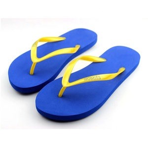 Wholesale Summer Colorful Custom Print Pvc Emboss Slipper <strong>Soft</strong> Eva Outdoor Beach Unisex Bulk <strong>Flip</strong> <strong>Flop</strong> Woman - Product Image 3
