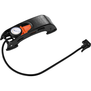 Aluminum alloy bicycle foot Air pump with pressure gauge Portable floor bicycle pump - Product Image 1