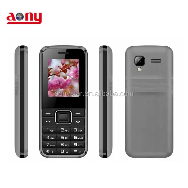 New Feature 1.8 Inch Basic Mobile Phone Dual Sim Card Unlocked Celulares Phone with Built in FM