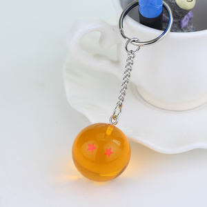 <span class=keywords><strong>Porte</strong></span>-clés Anime <span class=keywords><strong>Dragon</strong></span> <span class=keywords><strong>Ball</strong></span> <span class=keywords><strong>Z</strong></span> en Pvc, pendentif, Orange, 1-7 étoiles, Goku, en plastique, cadeau pour Fans, nouvelle collection - Product Image 2