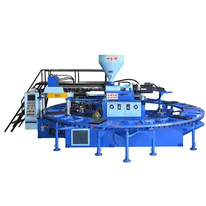 PVC One Color Rotary Type Slipper Shoes Making Machine with 36 Stations