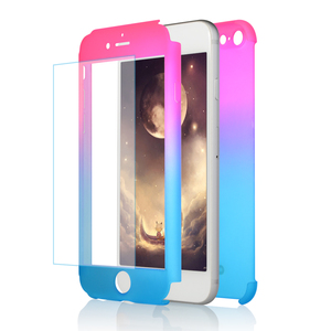 360 grado completo color personalizado impreso caso de vidrio templado protector para iPhone 7 <span class=keywords><strong>P</strong></span>/6/6 <span class=keywords><strong>s</strong></span> - Product Image 1