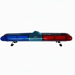 Vcan Lampu Darurat Bar LED Biru Merah Hijau Aksesori Mobil untuk Lampu Strobo Kendaraan Mobil dengan Speaker Sirene