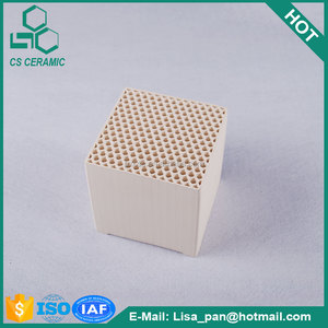 <span class=keywords><strong>Intercambio</strong></span> de calor de cerámica del panal sustrato para gas de escape del coche purificador - Product Image 3