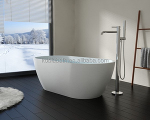 Cuarto de baño de la LETRA K-B1011 gratis <span class=keywords><strong>online</strong></span> personalizada superficie sólida bañera independiente - Product Image 6