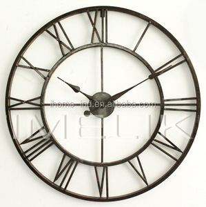 <span class=keywords><strong>Horloge</strong></span> murale grande taille antique <span class=keywords><strong>horloge</strong></span> 30 pouces chiffre Romain <span class=keywords><strong>horloge</strong></span> extérieure - Product Image 4