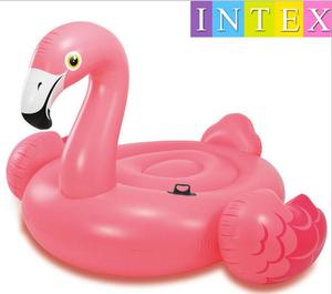 Intex 57558 hồng Flamingo hồ bơi <span class=keywords><strong>Float</strong></span> & tube-142cm Inflatable floatie cho thư giãn bãi biển & hồ ngày - Product Image 2