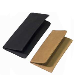 Retro lindo <span class=keywords><strong>sucio</strong></span> resistente damas bolsos de mano de las mujeres cremallera Cartera de diseño lavable kraft <span class=keywords><strong>papel</strong></span> - Product Image 1