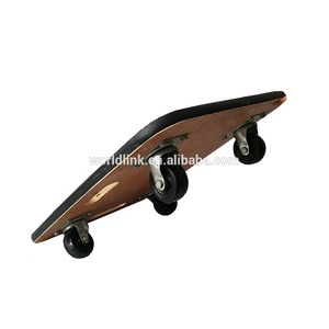 4 Heavy-Duty <strong>Wood</strong> Wheels Moving Plywood <strong>Dolly</strong> Trolley Premium Hand <strong>Carts</strong> &amp; Trolleys - Product Image 5