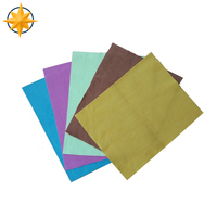100% Nylon Sea Island Glissant Humide En Microfibre Chiffon de Nettoyage Non Tissé