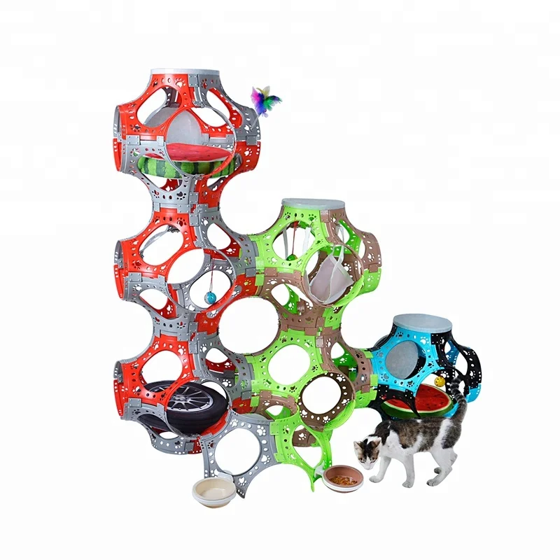 QQQPET домашний пластиковый складной моющийся замок для домашних животных