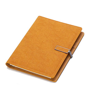 环保精装 a5 金属环线装订记事本定制螺旋纸笔记本