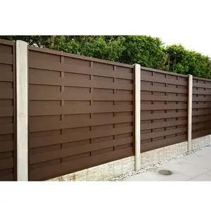 Anti rust racking aluminum security outdoor fence panels, 6' x 8' metal pool fence panels
