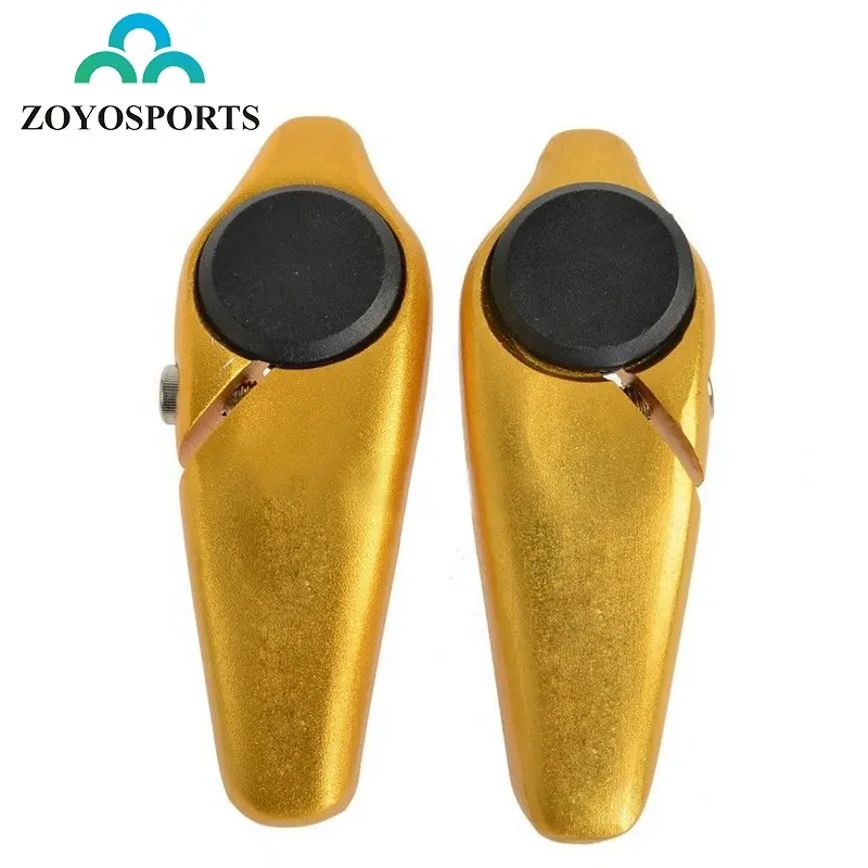 ZOYOSPORTS Aluminum Cycling Grips MTB Mountain Bike Bar Ends Bicycle Barend Barends Handlebar Grips Cycle Parts 5 colors