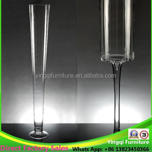 <span class=keywords><strong>Pas</strong></span> <span class=keywords><strong>cher</strong></span> Mariage Grands Vases En Verre de <span class=keywords><strong>Table</strong></span> - Product Image 3