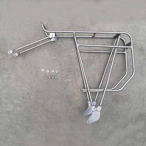 <span class=keywords><strong>Porte</strong></span>-bagages arrière en titane, <span class=keywords><strong>porte</strong></span>-bagages de vélo, <span class=keywords><strong>porte</strong></span>-vélo, Pannier, <span class=keywords><strong>accessoires</strong></span> de vélo, prix d'usine - Product Image 5