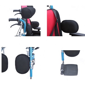 Silla Elevadora Manual de Alta Calidad, Silla Reclinable de Aluminio, Silla de Ruedas para Parálisis Cerebral para Niños/Adultos - Product Image 5
