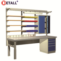 Table de travail pour la réparation d'ordinateur, établi électrique ajustable, démêlante