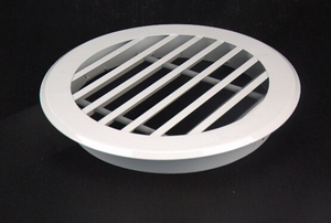 Rifornimento di alluminio scarico hvac griglie di condizionamento di ventilazione lineare in plastica di alluminio griglie rotonde del diffusore d'<span class=keywords><strong>aria</strong></span> dello sfiato - Product Image 5