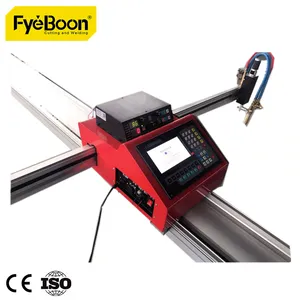 Small cutter portable cnc plasma / gas cutting fyeboon plasma machine