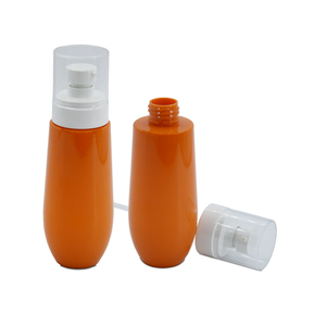 200 ml Orange PET Lotion Bouteille Conditionneur De <span class=keywords><strong>Cheveux</strong></span> Crème <span class=keywords><strong>Solaire</strong></span> Nettoyant <span class=keywords><strong>Pour</strong></span> Le Visage Emballage Bouteille - Product Image 2
