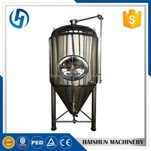 Hecho en China fring vinagre cónica fermentadores tanques de fermentación