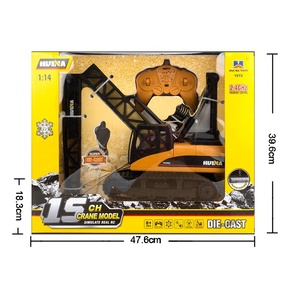 1:14 HUINA 1572 2.4G 15CH Modèle réduit de grue à tour en métal moulé sous pression Jouets de construction RC Huina pour enfants - Product Image 5
