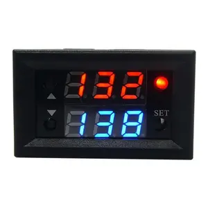 T2302 DC 12 v 20A di Temporizzazione Digitale Timer di Ritardo Relè Modulo Digitale A Doppio LED Display Ciclo 0-999 Ore ciclo Timer