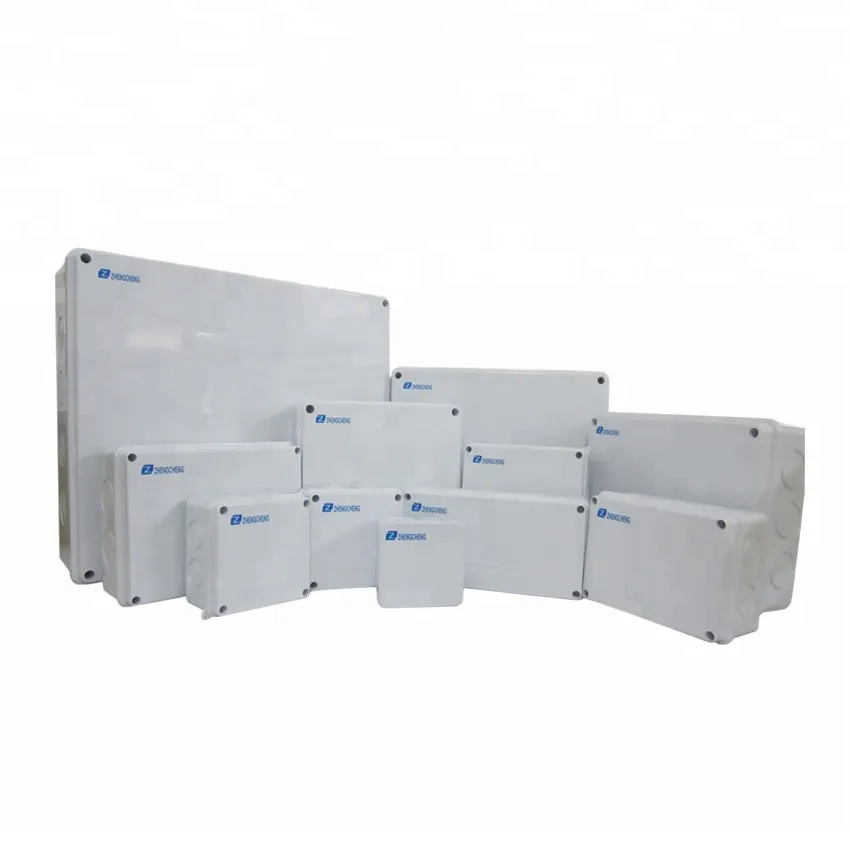 ZCEBOX 100*100*70 ABS מתחם חשמל ip65 עמיד למים צומת תיבת פרויקט אלקטרונית