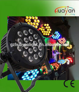 De alta calidad 18*10w rgbwa 5in1 <span class=keywords><strong>ronda</strong></span> led par delgado discoteca dj etapa de iluminación equipo - Product Image 1