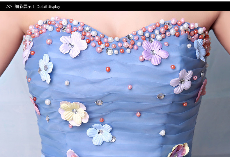 embroidered flowers dress 2018 Wildflower Romance Embroidered Maxi Dress main image 0