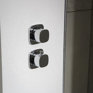 Gabinete de vapor con bluetooth y techo de color, cabina de <span class=keywords><strong>ducha</strong></span> pequeña multifuncional, cabina de vapor de computadora de masaje cuadrado - Product Image 5