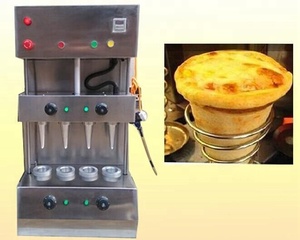 Snack Shop Use Frozen pizza making machine Pizza Cone Making Machine