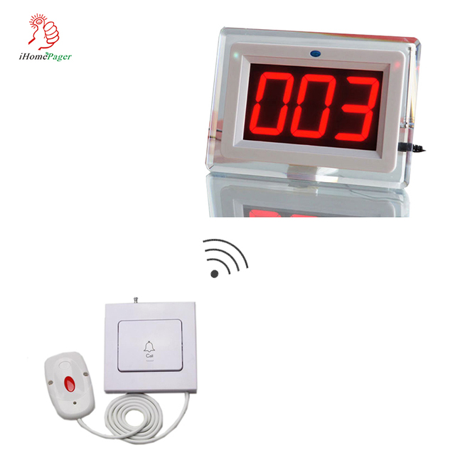 New Design and Long Range Hospital Wireless Nurse Care Call Bell System with Monitoring Software