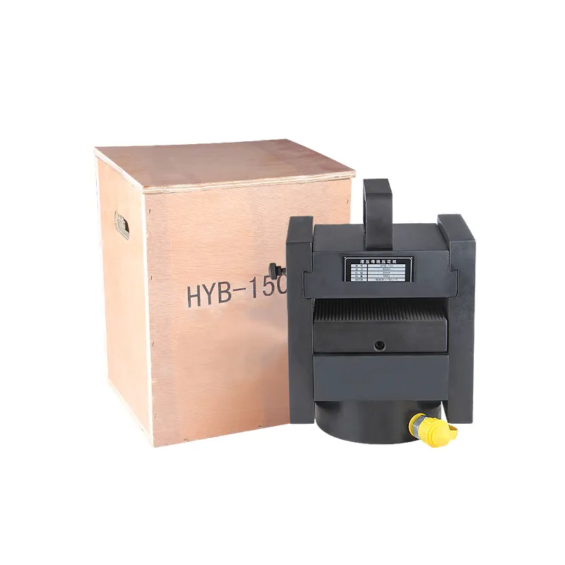 Best price hydraulic busbar ขนาดเล็กคู่มือตัดเจาะเครื่อง HYB-150A