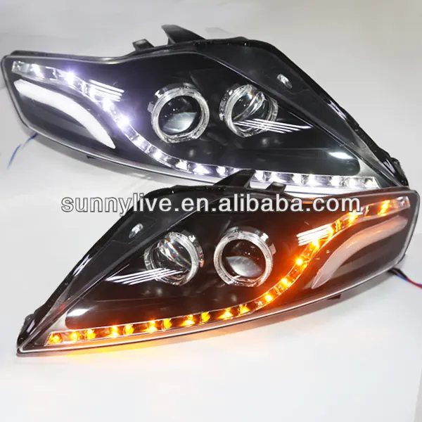 LED moving drehen licht For FORD für Mondeo LED Head Lamps 2007-2012 jahr JC Style