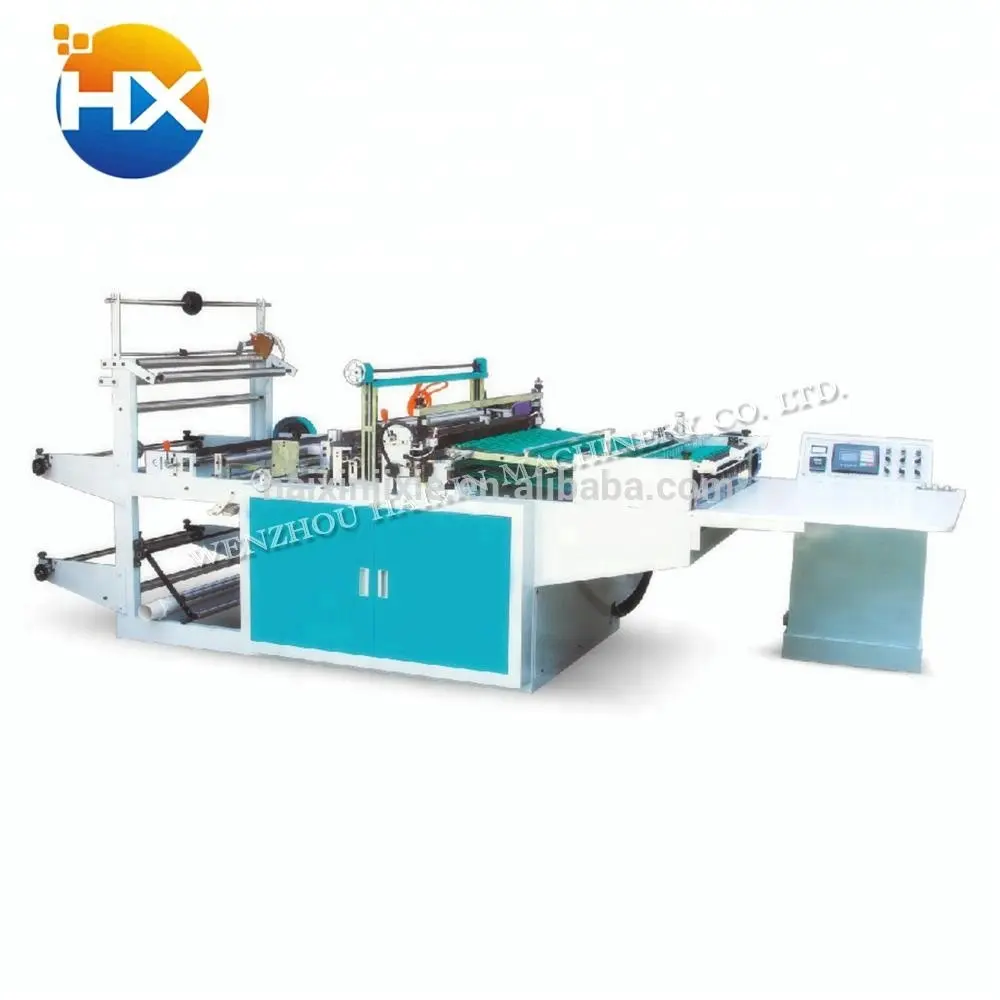 BOPP, PP, PE sealing and cutting courier bag making machine for plastic bag