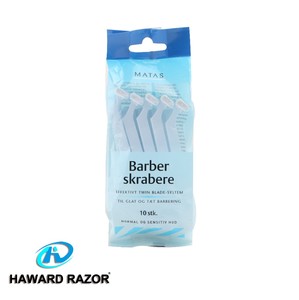 D210L Rasoir à double lame le plus vendu, en acier inoxydable importé de Suède - Product Image 6