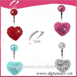 316l acero inoxidable shamballa joyería del vientre de <span class=keywords><strong>bally</strong></span> para ombligo joyería piercing del cuerpo - Product Image 1