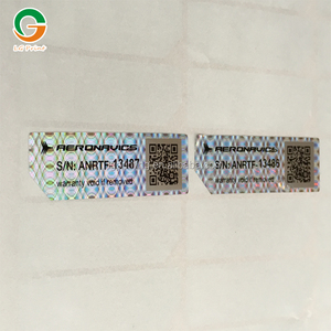 Personnalisé inviolable holographique étiquette et de Sécurité Hologramme VIDE autocollant - Product Image 4
