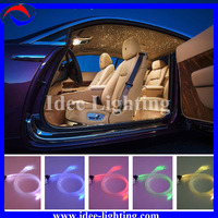 BRICOLAGE 12VDC kit de lumière à fibre optique pour la décoration de voiture