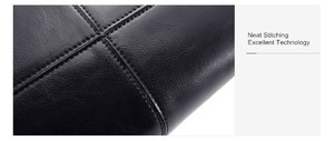 Custom Corea tendencia vaca Split cuero mujeres sola bandolera bolso Tote bolsa bolso - Product Image 5