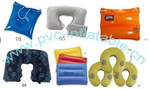 beach pillow, PVC air pillow bag, travel pillow, neck pillow, inflatable pillow bag, beach cushion, inflatable pillow