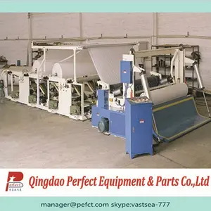 1575/1880/2600mm papel higiénico maquinaria rewining máquina