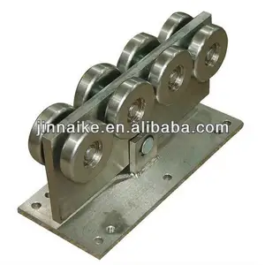 <span class=keywords><strong>Roue</strong></span> de portail à cantilever galvanisée blanche de style européen, <span class=keywords><strong>roue</strong></span> de portail coulissant à cantilever - Product Image 3